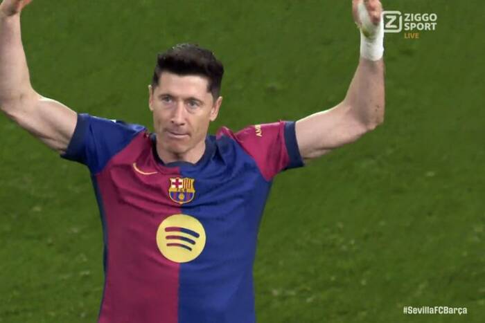 Bramka Lewandowskiego, triumf Barcelony! Katalończycy gonią Real i Atletico [WIDEO]