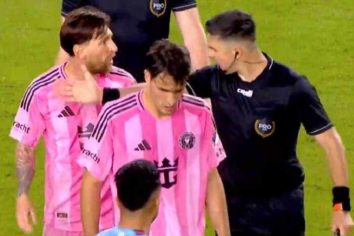 Messi awanturował się po meczu. Ostre spięcie z sędzią i rywalami [WIDEO]