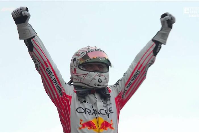 Verstappen z pierwszym zwycięstwem w sezonie! Było gorąco między nim i Norrisem [WIDEO]