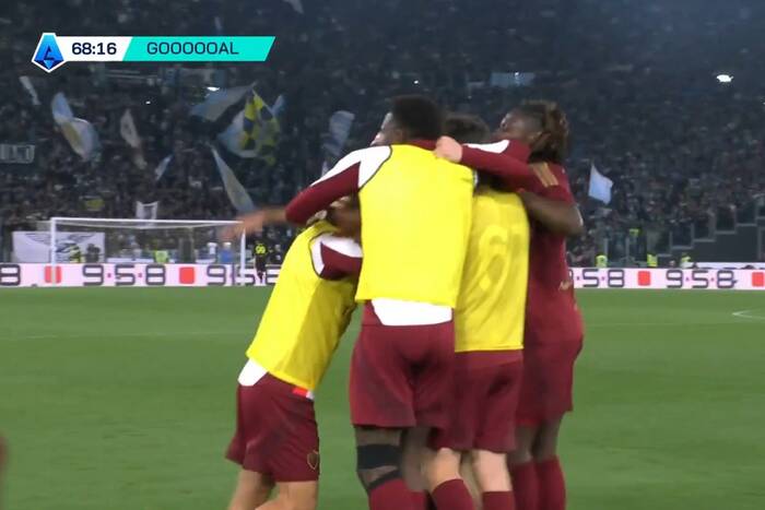 Cudowny gol w derbach Rzymu! Co za trafienie na Olimpico [WIDEO]