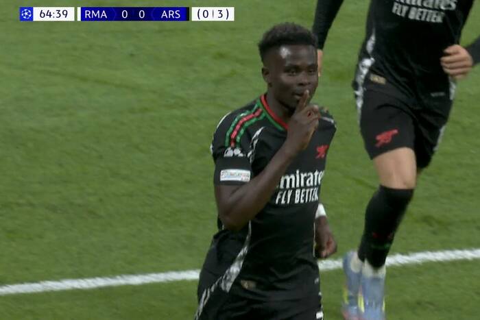 Saka i Martinelli uciszyli Bernabeu! Real bezradny w Lidze Mistrzów! [WIDEO]