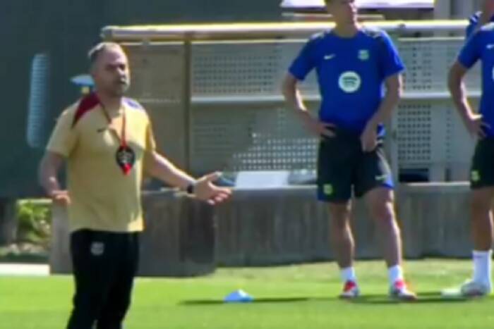Flick nie krył irytacji na treningu Barcelony. Wiadomo dlaczego [WIDEO]