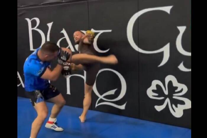 McGregor powrócił na matę. Sparował z polskim zawodnikiem [WIDEO]