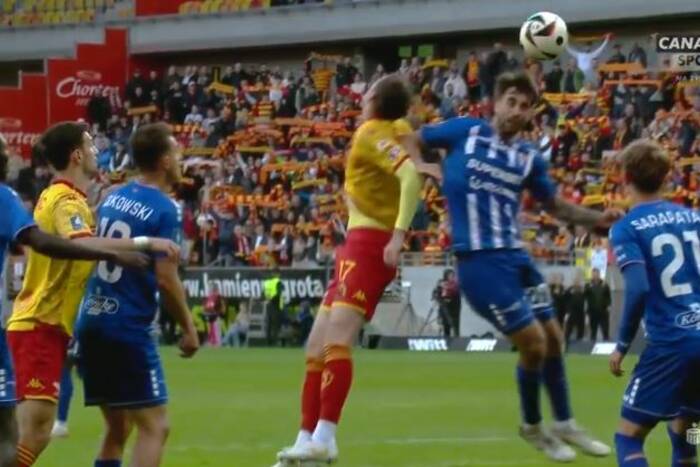 Jagiellonia skrzywdzona przez sędziów? "Należał się jej rzut karny" [WIDEO]