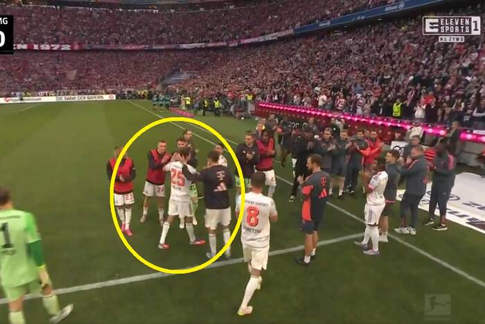 Łza zakręciła się w oku. Bayern wygrał dla Muellera [WIDEO]