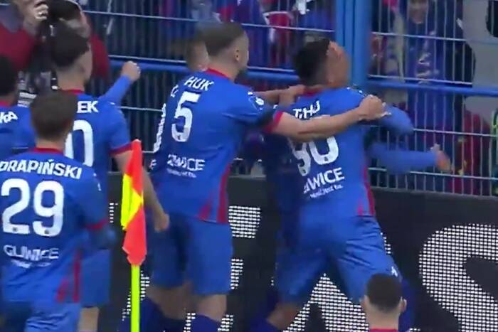 Wielkie emocje w derbach Górnego Śląska! Triumf Piasta i pożegnanie Vukovicia [WIDEO]