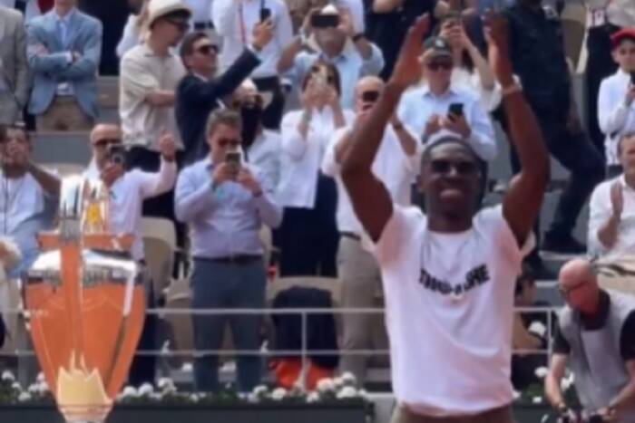 Dembele na Roland Garros. Moment chwały [ZDJĘCIE]
