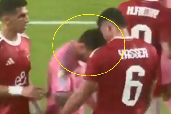 Co za zachowanie Messiego. Nie utrzymał nerwów na wodzy [WIDEO]