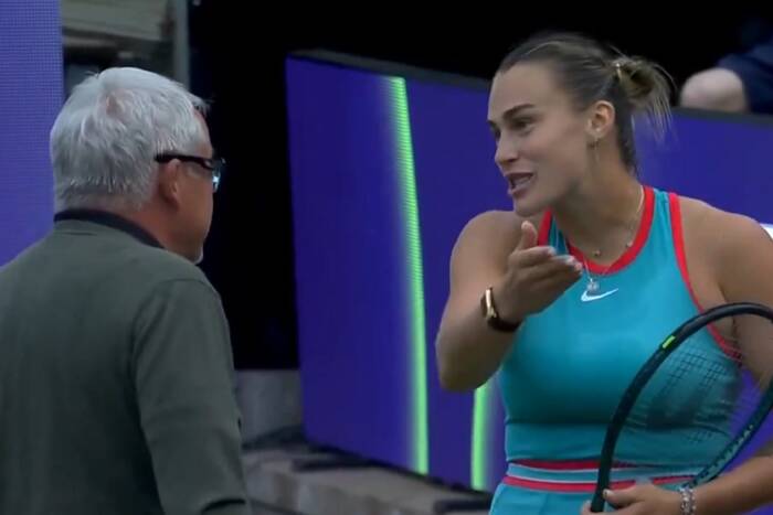 Sabalenka wyśmiała organizatora. Jej mecz został przerwany [WIDEO]