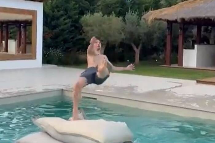 Ibrahimović jest szalony! Tylko spójrzcie, co znów wymyślił [WIDEO]