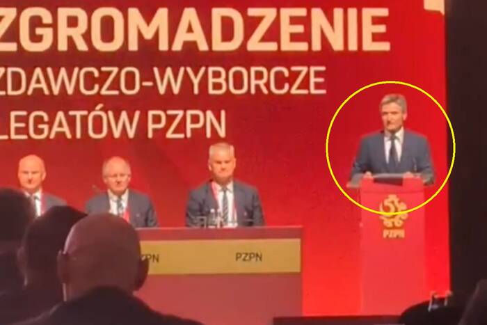 Wstyd. Prorosyjski działacz na zjeździe PZPN Wstyd. Prorosyjski działacz na zjeździe PZPN