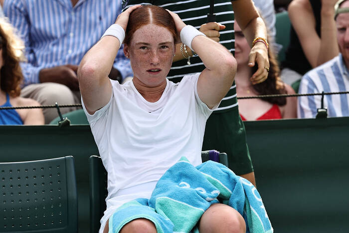 Śmiać się czy płakać? Absurdalna kontuzja na Wimbledonie [ZDJĘCIE]
