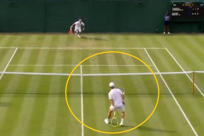 Moutet zwariował! To będzie zagranie Wimbledonu?! [WIDEO]
