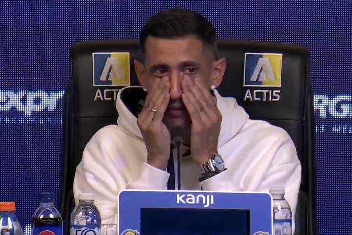 Di Maria ma nowy klub! Aż zalał się łzami na konferencji [WIDEO]