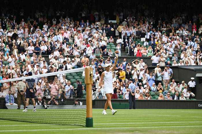 300 zł za 2 zł postawione na wygraną Świątek z Samsonovą w 1/4 Wimbledonu