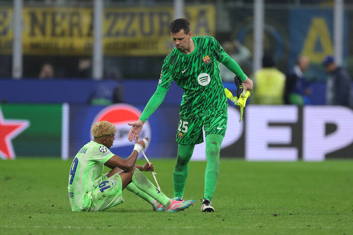 Szczęsny zareagował na pogłoski o Yamalu. "Tego nie zmienisz" [WIDEO]