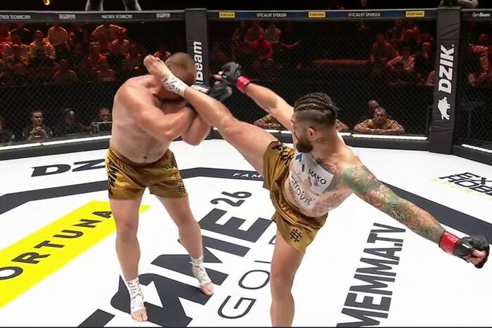 "Don Diego" dał show na Fame MMA! Reagowali sędziowie [WIDEO]