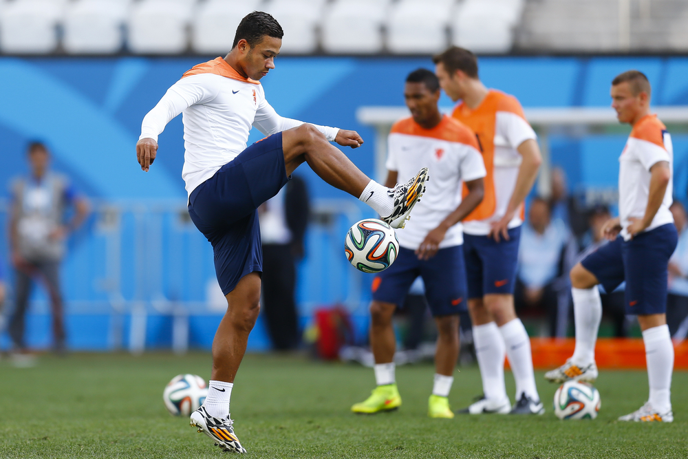 Arjen Robben wierzy w Memphisa Depaya