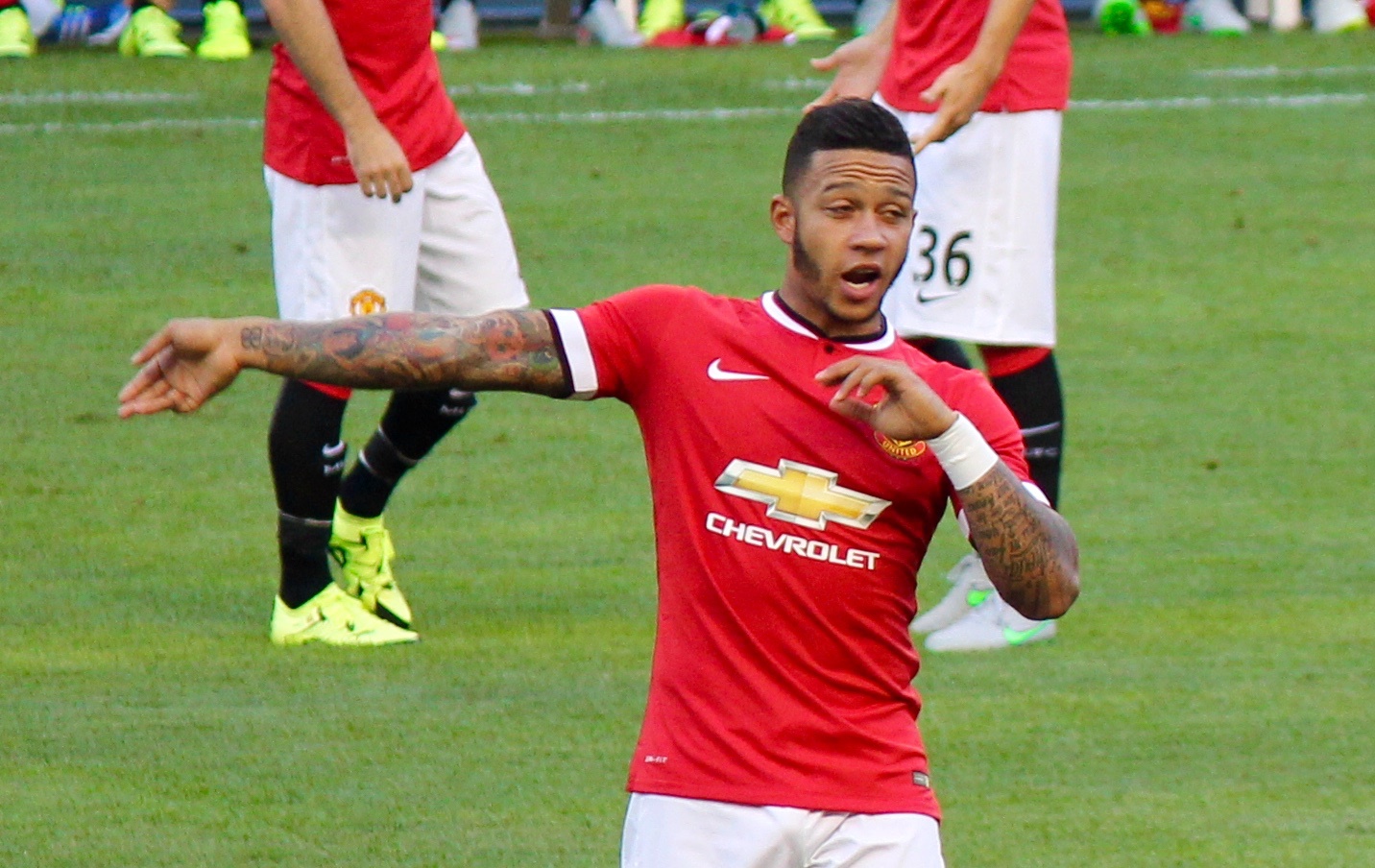 Van Gaal zawiedziony Depayem