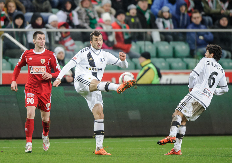 "Legia dwa razy wybijała piłkę z linii bramkowej"