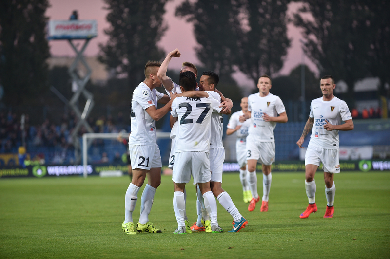 Pogoń wygrała z Wisłą w Krakowie