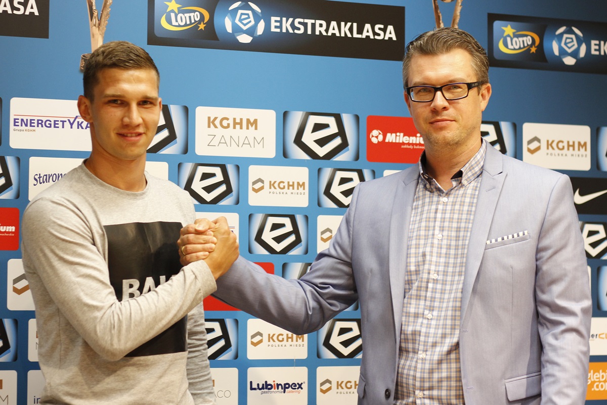 Jakub Świerczok zawodnikiem Zagłębia Lubin