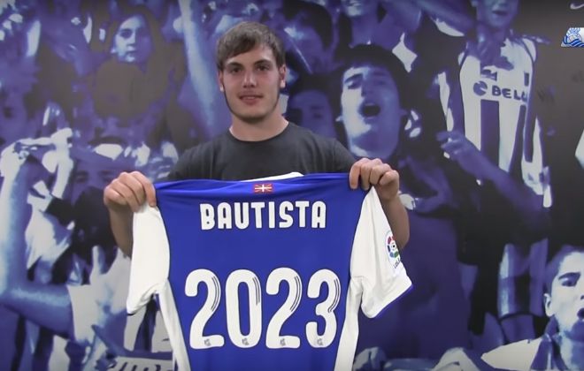 Bautista trzy lata dłużej w Realu Sociedad