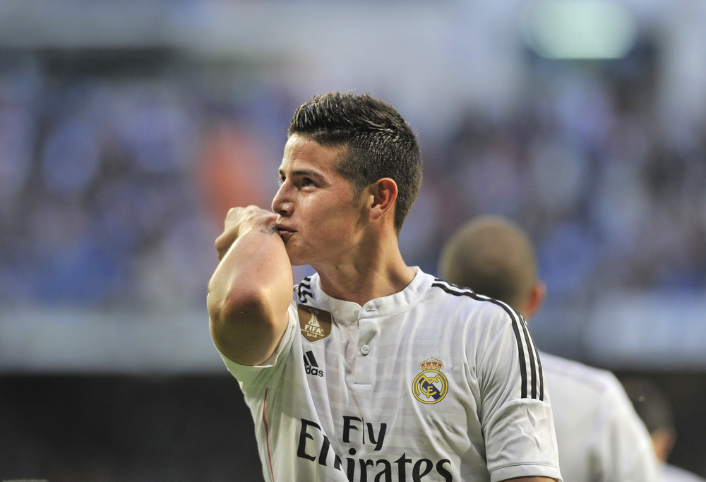 Ronaldo chce, żeby James został w Realu