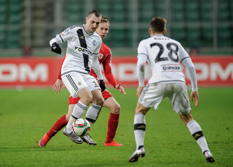 Legia gra najbardziej fair w Ekstraklasie