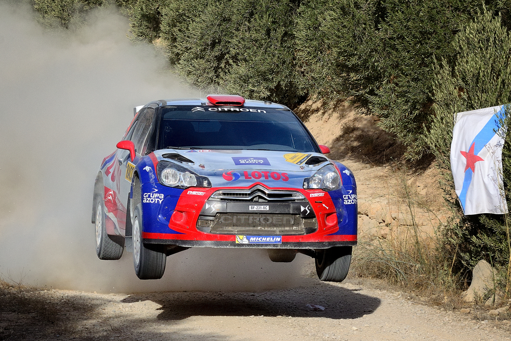 Kubica dachował tuż przed metą!