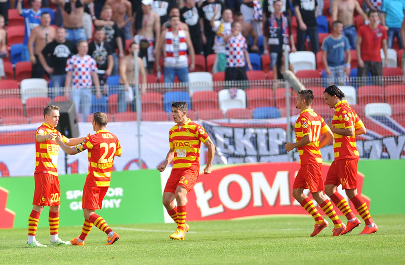 Puchar Polski: Jagiellonia wyeliminowała Pogoń