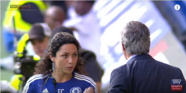 Reakcja Mourinho na zachowanie lekarki [video]
