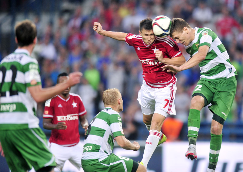 Sześć goli w meczu Wisła-Lechia