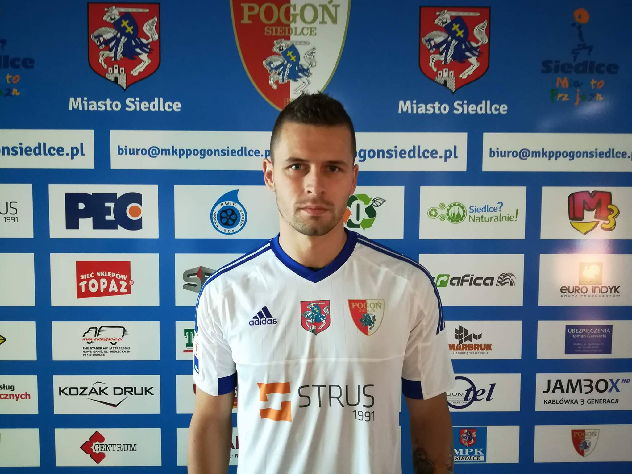 Pomocnik ze Słowacji dołączył do Pogoni Siedlce