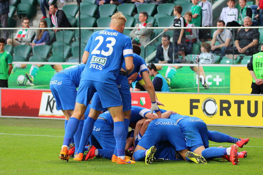 15-latek na treningu Lecha