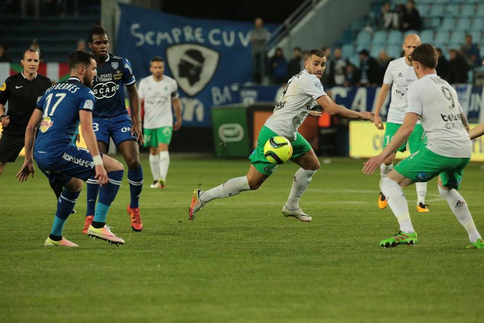 Ligue 1: "Zieloni" wygrali na Korsyce