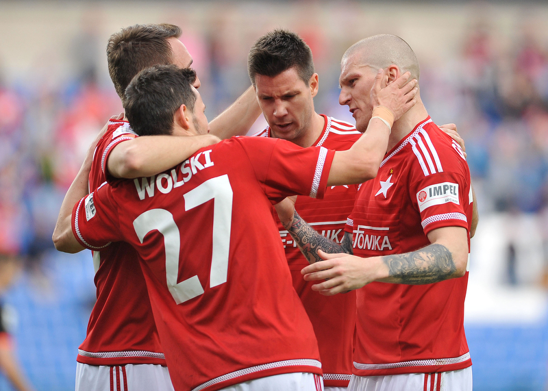 Wisła bez Brożka i Mączyńskiego przeciwko Łęcznej