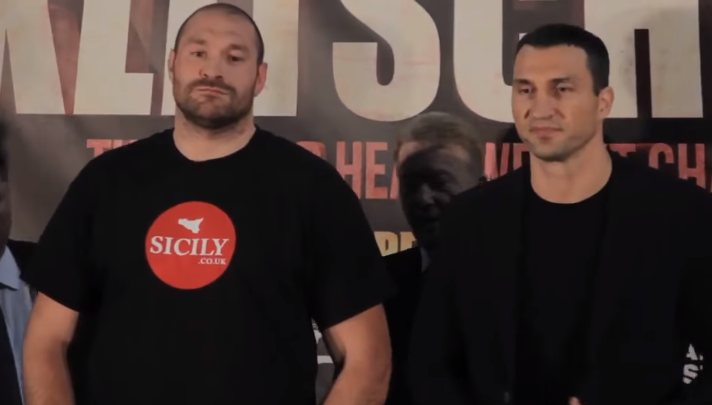 Fury do Kliczki: Grubas cię pokonał! Kliczko: Pier...l się! [VIDEO]