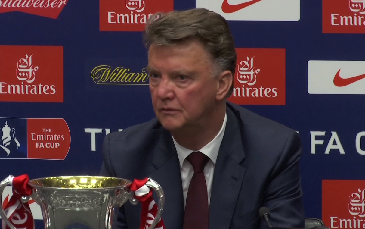 Van Gaal do dziennikarza: Nie mam nic do powiedzenia. To koniec