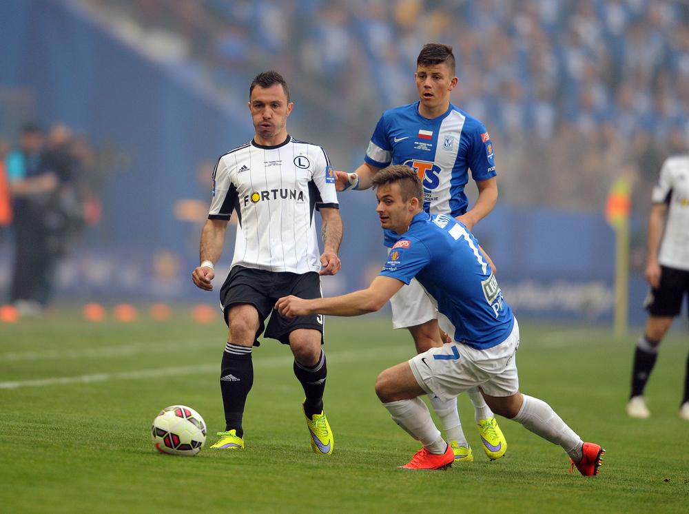Ekstraklasa: Kontuzja Dawida Kownackiego