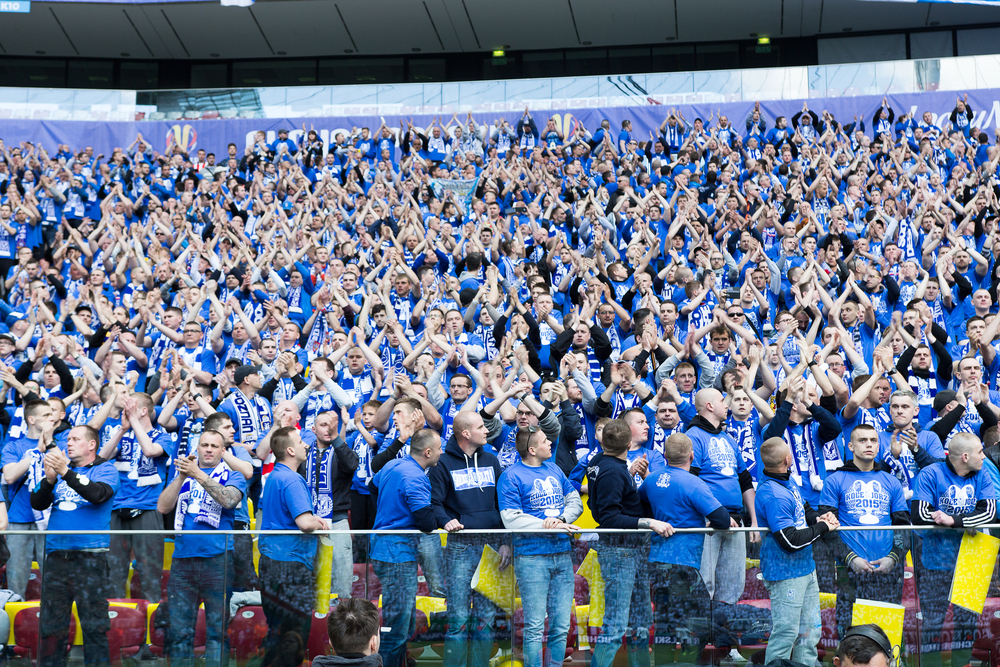 Szesnastolatek na treningach Lecha Poznań