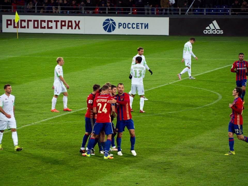 Wysokie zwycięstwo CSKA Moskwa na wyjeździe, grali Michał Kucharczyk i Rafał Augustyniak