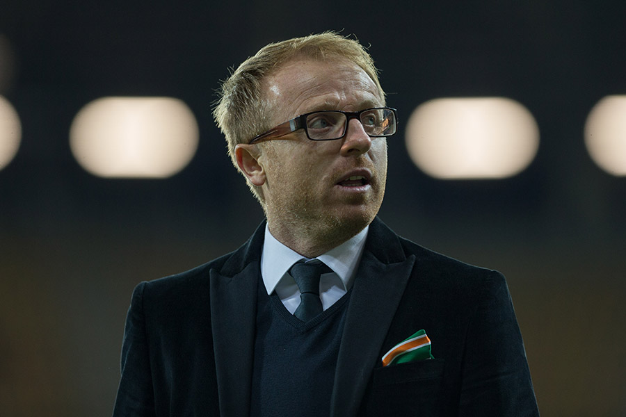 Piotr Stokowiec szczęśliwy po kolejnej wygranej Lechii. "To był niewdzięczny mecz"