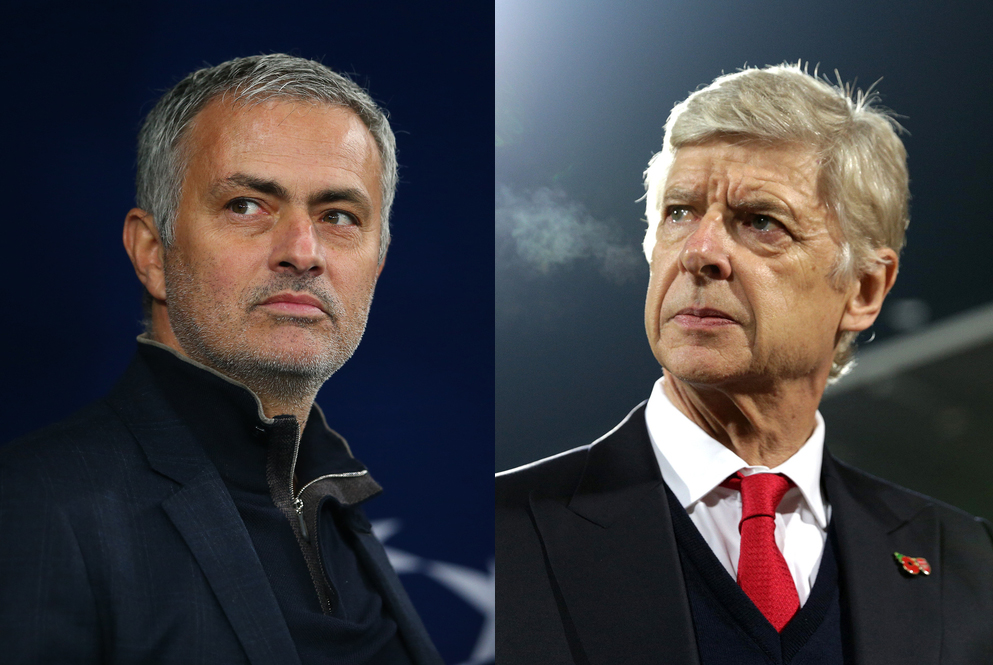 Mourinho kontra Wenger. Manchester United prowadzi z Arsenalem! [VIDEO]