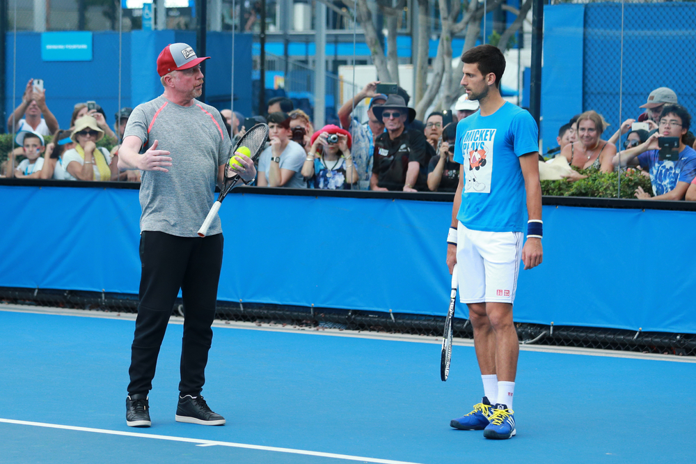 Novak Djoković zwolnił Beckera