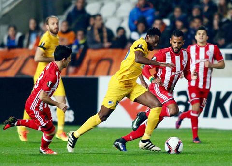 LE: APOEL ograł Olympiakos i wygrał grupę B