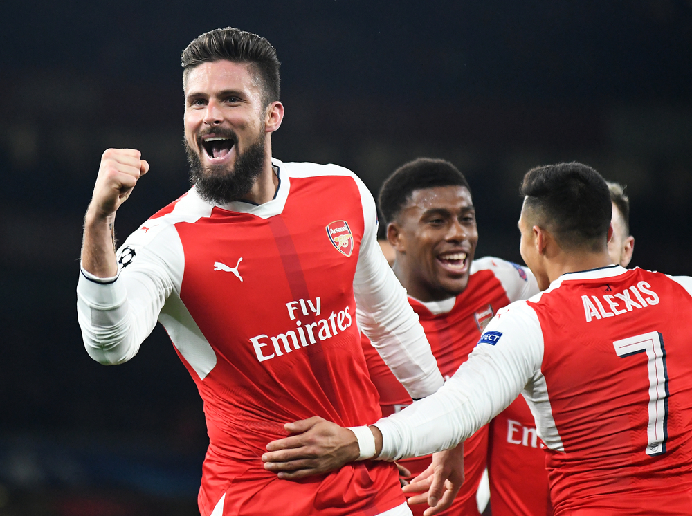 Giroud i Coquelin dłużej z Arsenalem