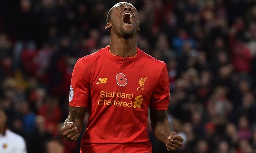 Liverpool lepszy od Manchesteru City! Zadecydował gol Wijnalduma [VIDEO]