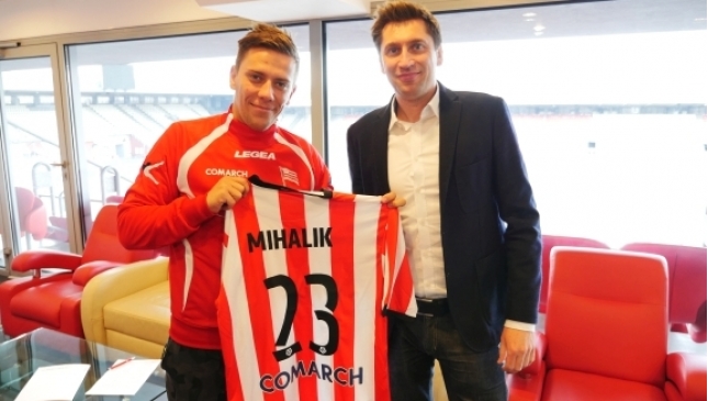Mihalik: Swoją grą i strzelanymi golami mogę pomóc Cracovii
