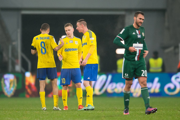 Arka Gdynia przegrała z CFR Cluj